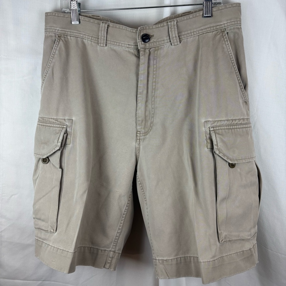 CLEARANCE!!! Polo by Ralph Lauren Tan Cargo Shorts Versatile Design - Picture 3 of 12